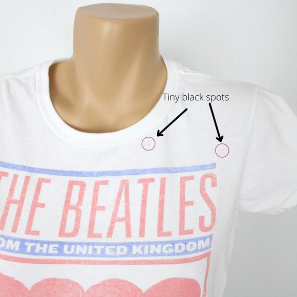 Beatles Concert T-Shirt Unisex Medium Detroit A Hard Day's Night Faded Look CA29 - Picture 4 of 11